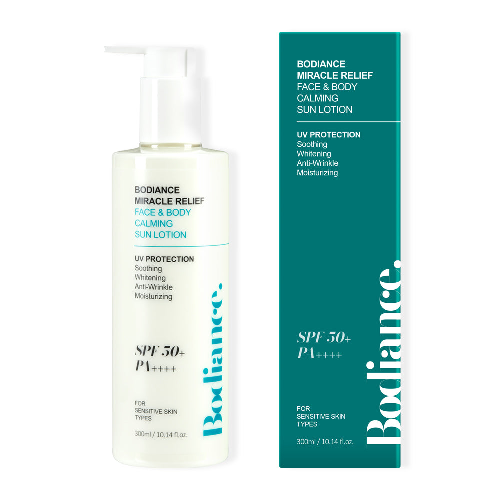 Bodiance Miracle Relief Face & Body Calming Sun Lotion, 300ml