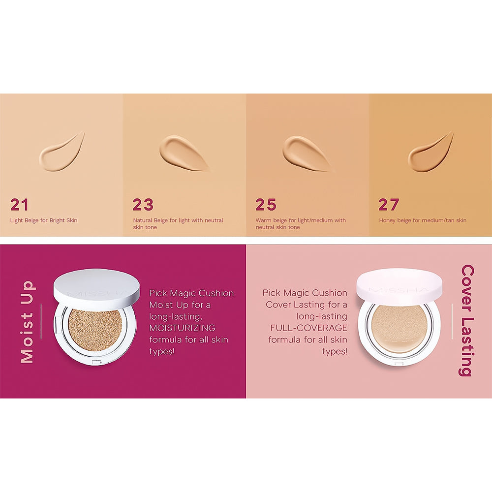 Missha Magic Cushion Cover Lasting Spf50+/Pa+++