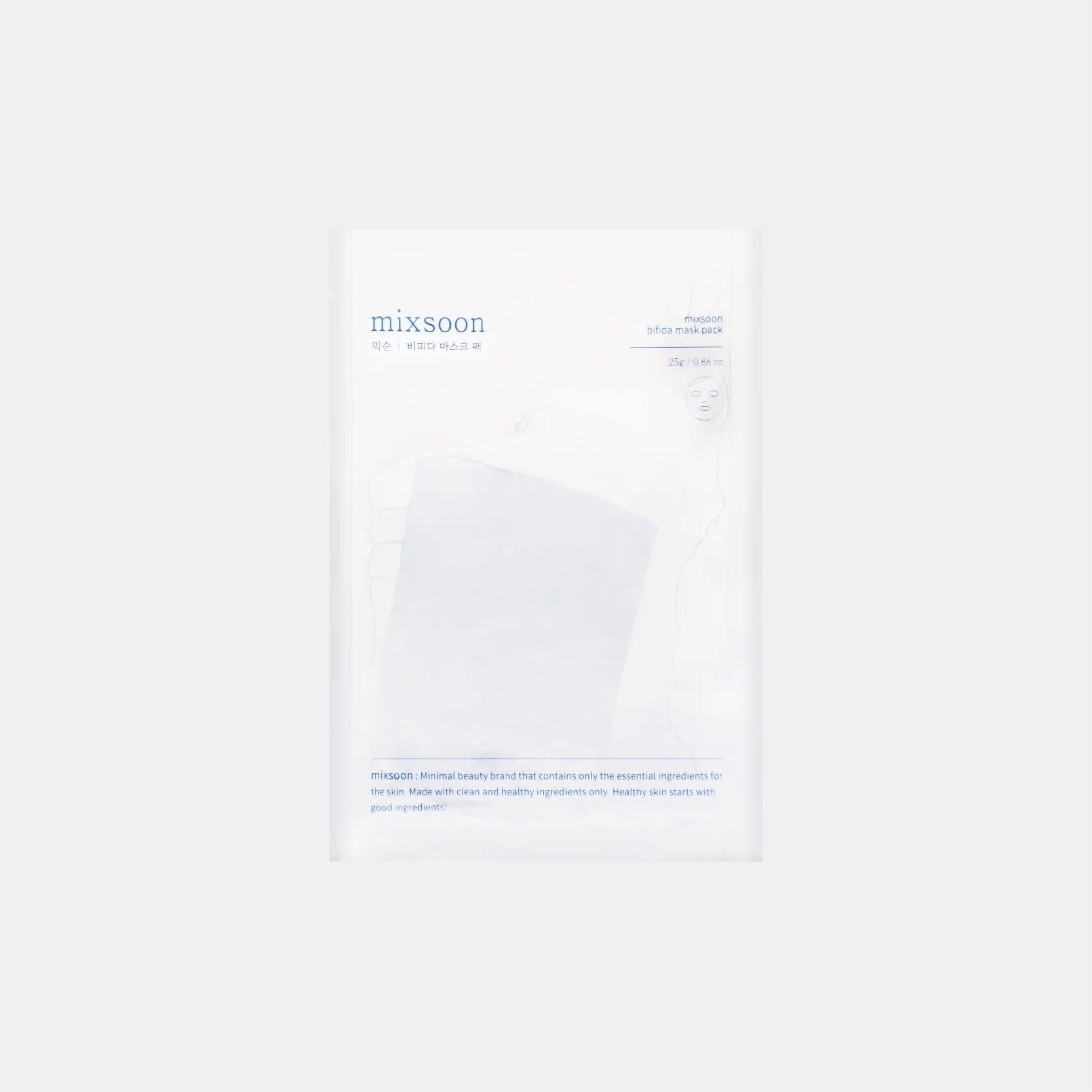 Mixsoon Bifida Mask Pack 1Ea