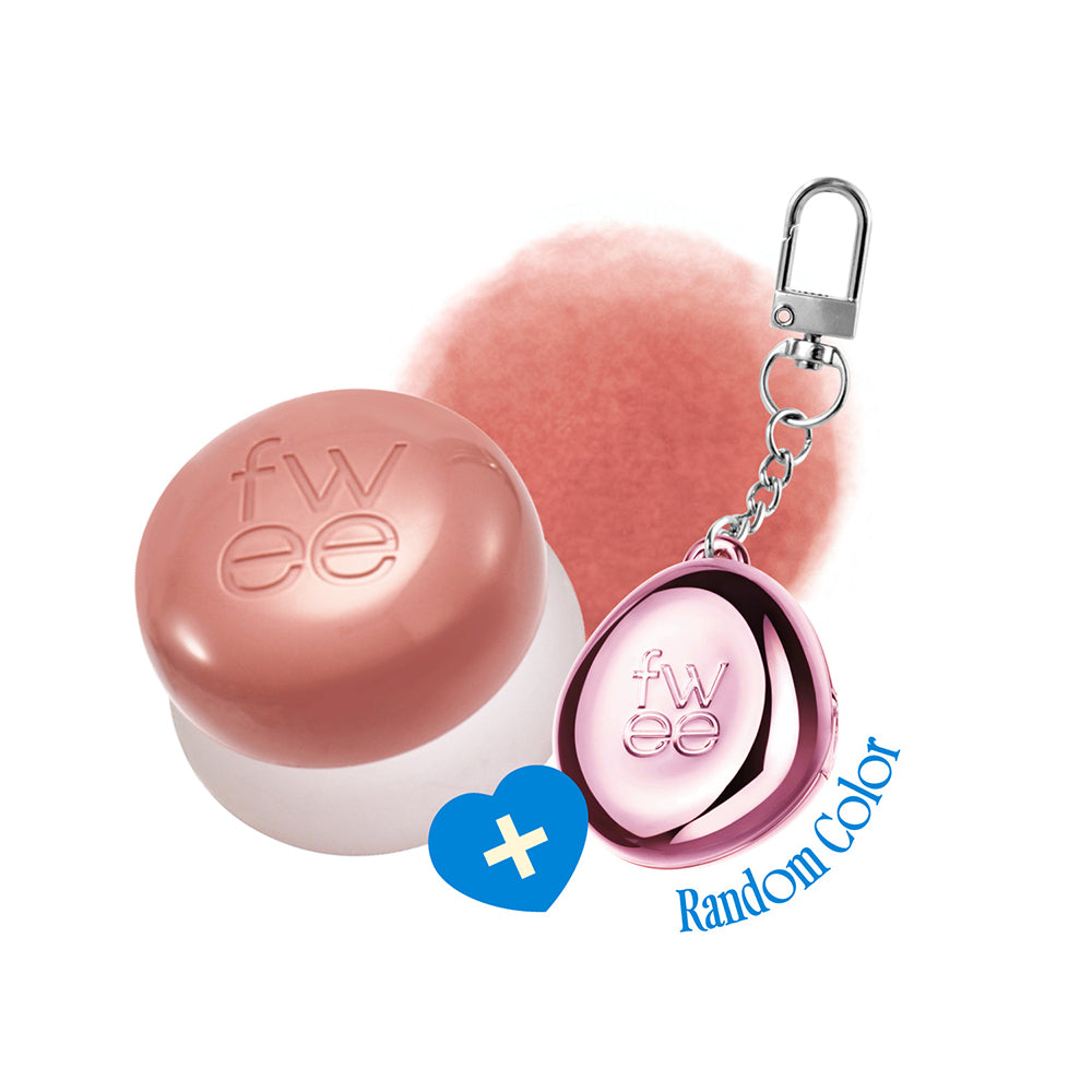 Fwee Lip&Cheek Blurry Pudding Pot 5G+Pendant Keyring