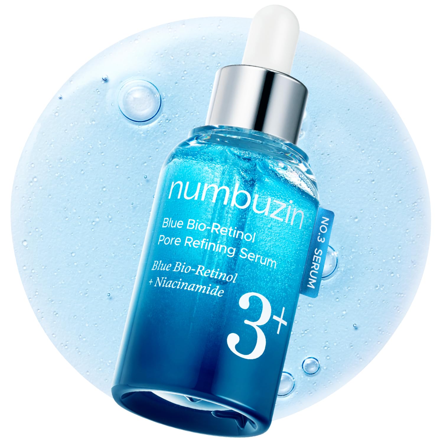 Numbuzin-No.3 Blue Bio-Retinol Pore Refining Serum