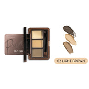 Babrea Painting Nature 3 Color Eyebrow Powder 02 Light Brown