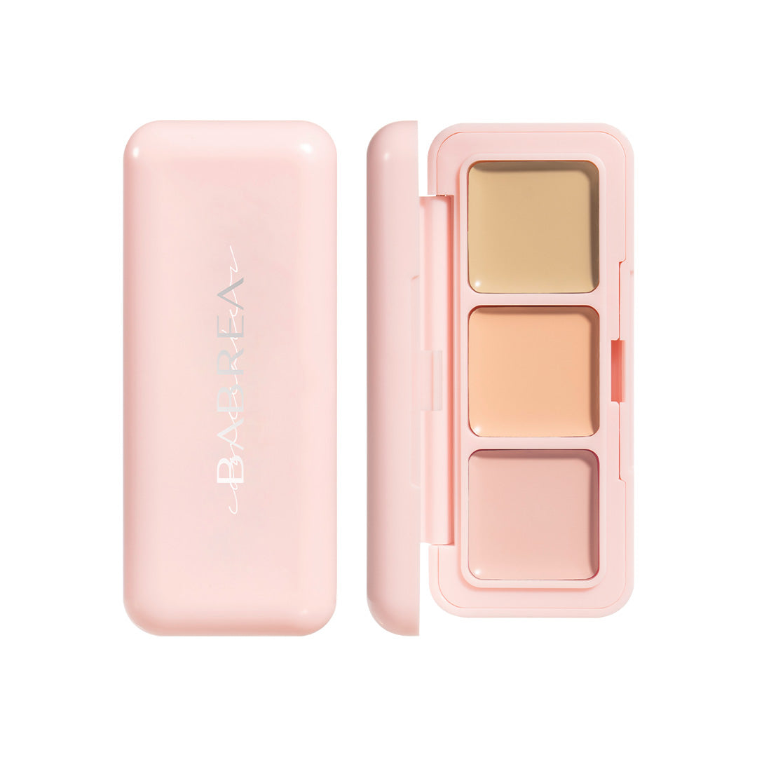 Babrea Color Correcting Concealer Palette Light