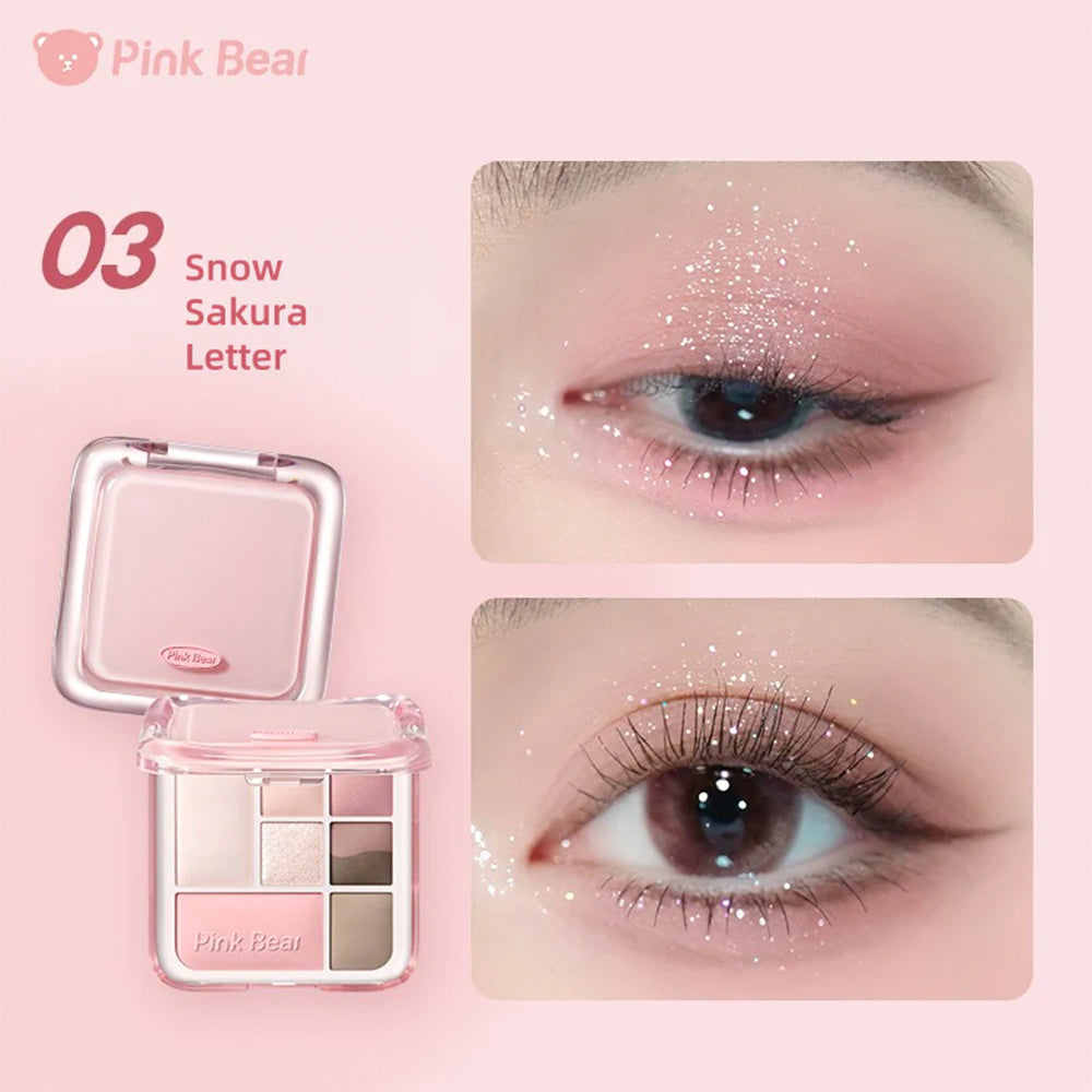 Pink bear Multi Eyeshadow Palette