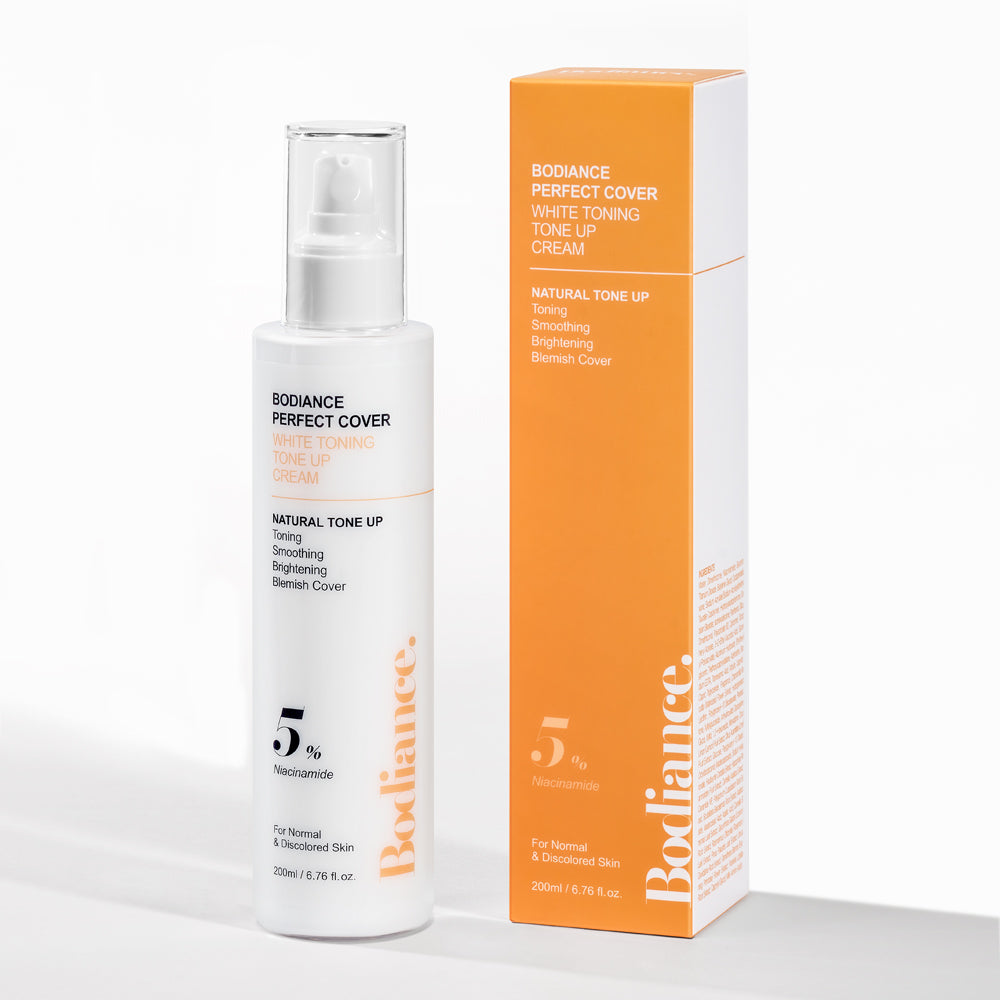 Bodiance Perfect Cover White Toning Tone Up Cream, 200ml