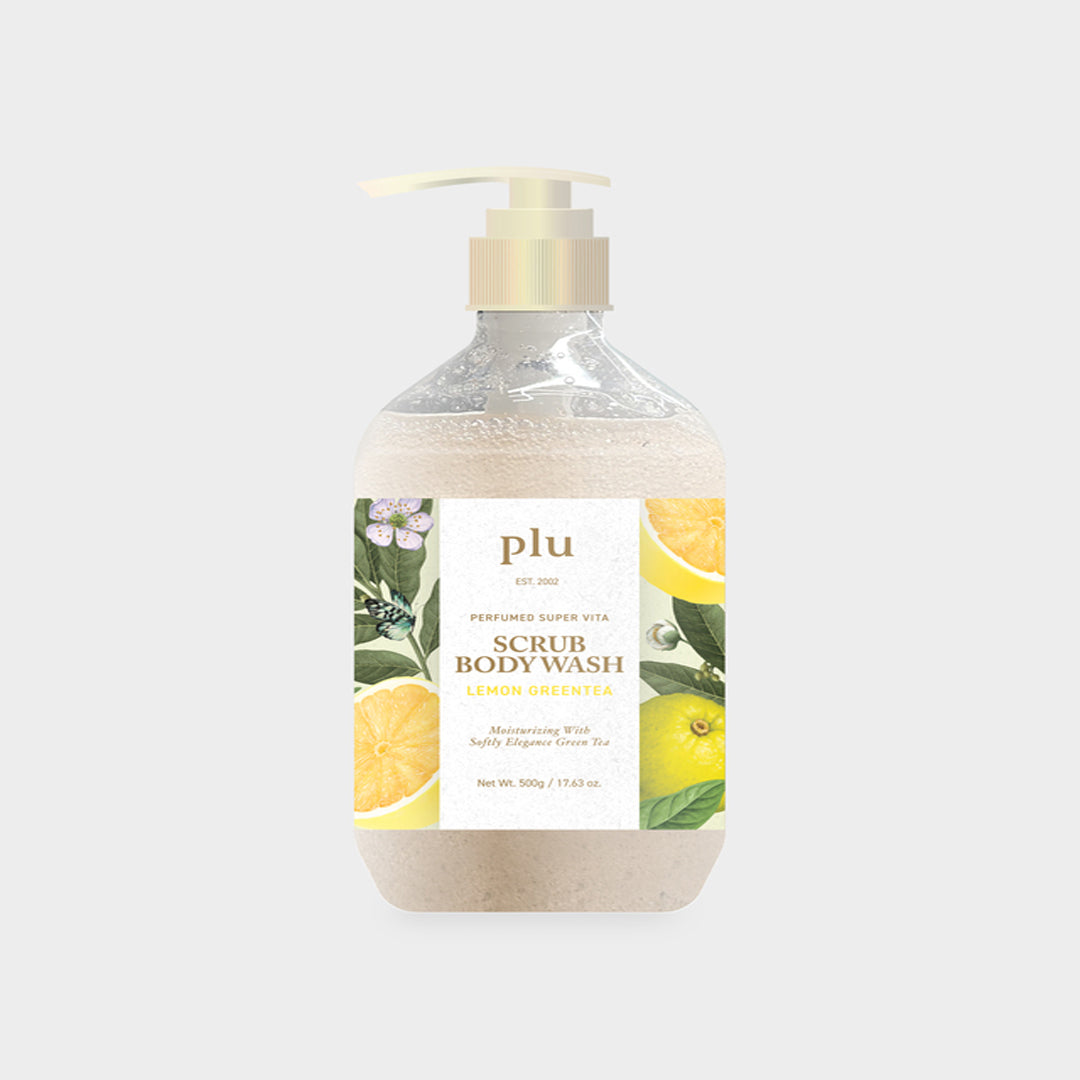 Plu Perfumed Super Vita Scrub Body Wash 500G