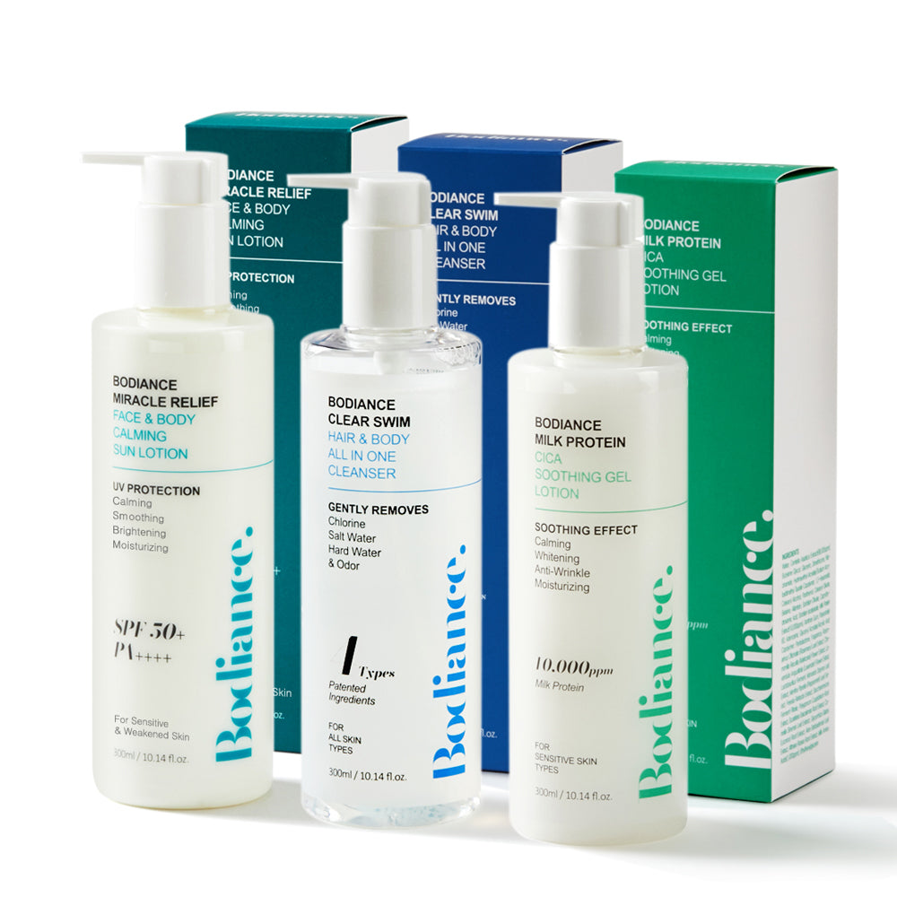 Bodiance Clear Swim Hair & Body All In One Cleanser, 300ml