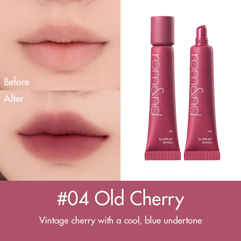Rom&Nd Color Lip Matte 04 Old Cherry