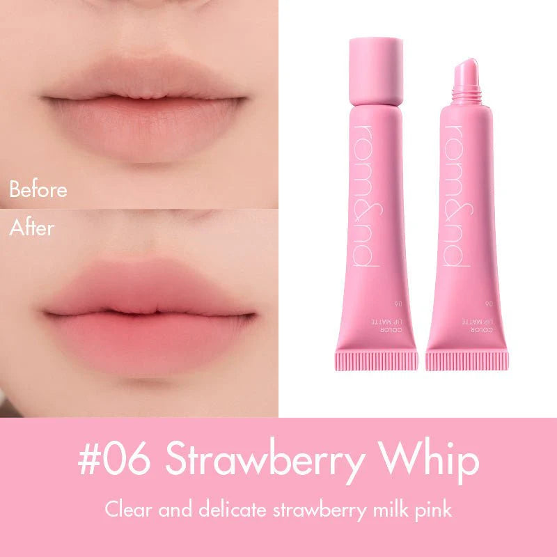 Rom&Nd Color Lip Matte 06 Strawberry Whip