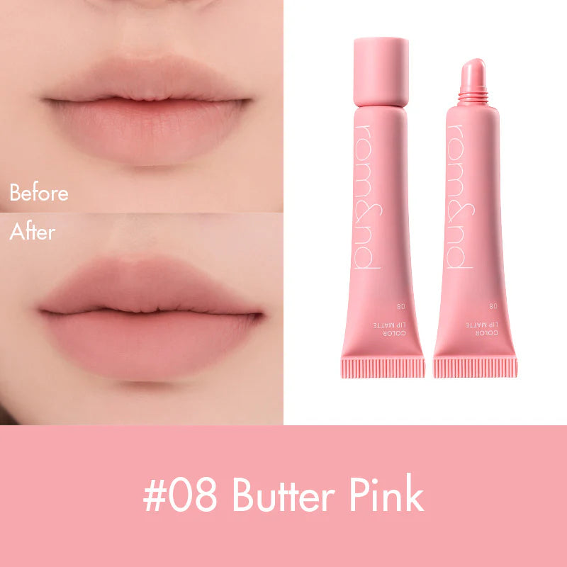 Rom&Nd Color Lip Matte 08 Butter Pink