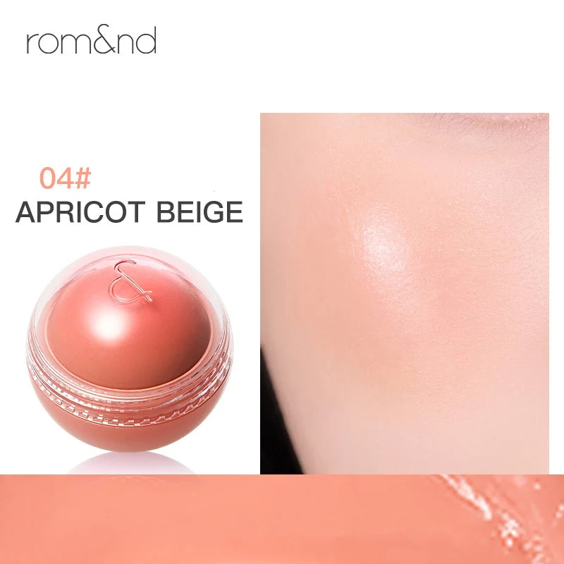Rom&Nd Juicy Roll Cheek 04 Apricot Beige