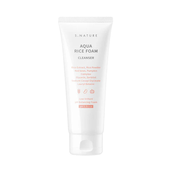 S.Nature Aqua Rice Foam Cleanser 160ml