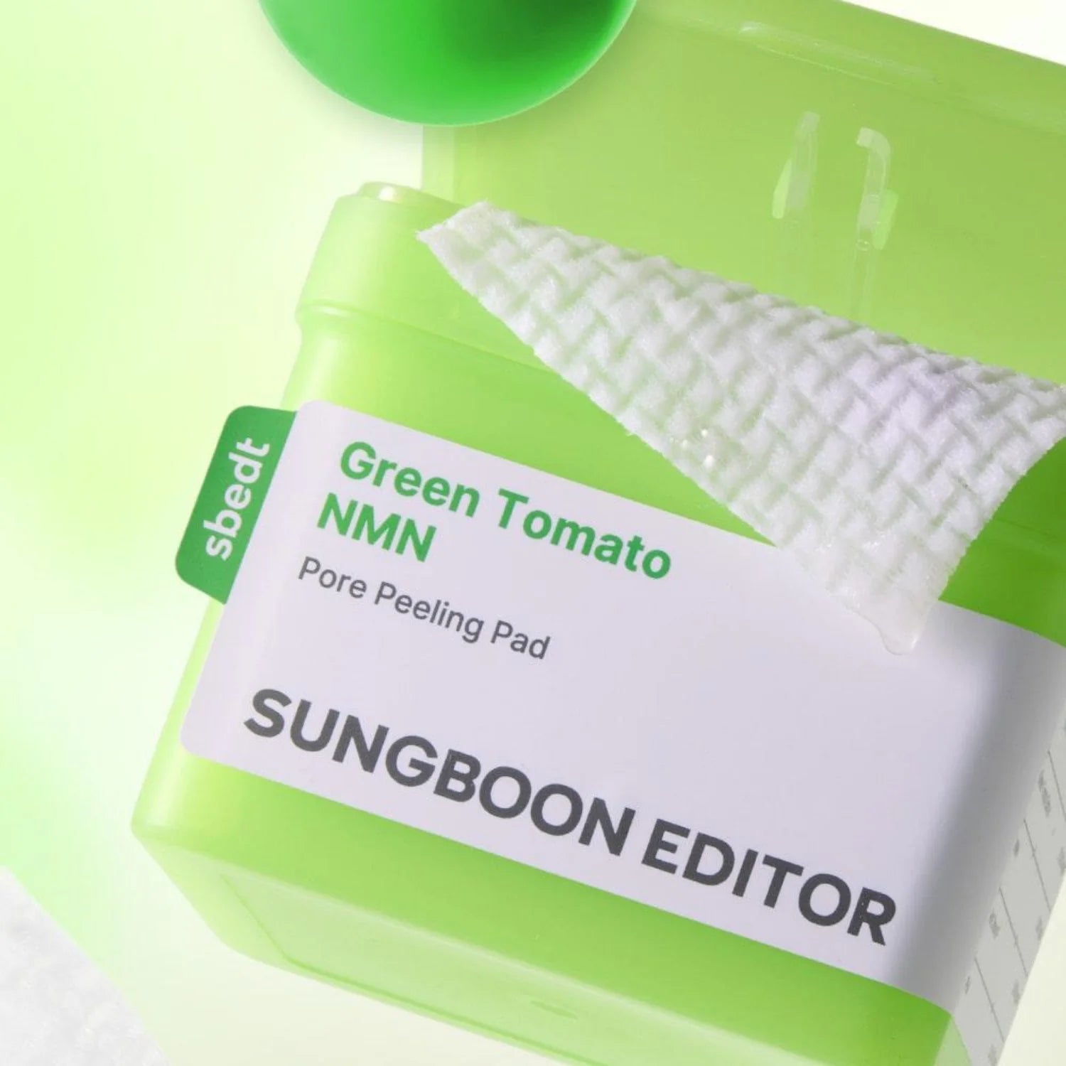 Sungboon Editor Green Tomato Nmn Pore Peeling Pad(60Pcs)