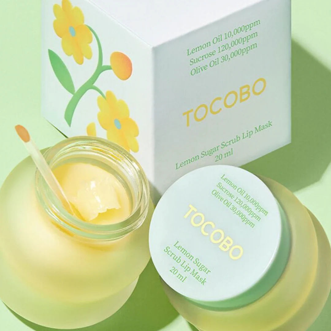 Tocobo  Lemon Sugar Scrub Lip Mask