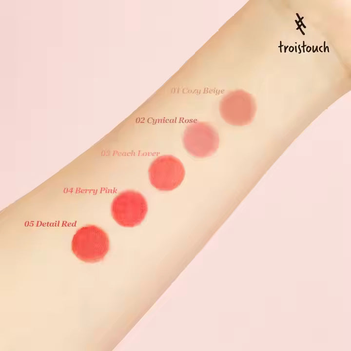 Troistouch make mood velvet lipstick - 5g