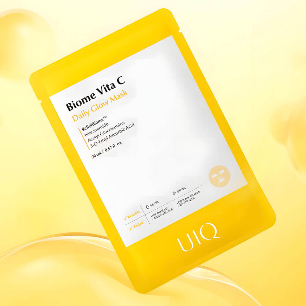 Uiq Biome Vita C Daily Glow Mask (5P)