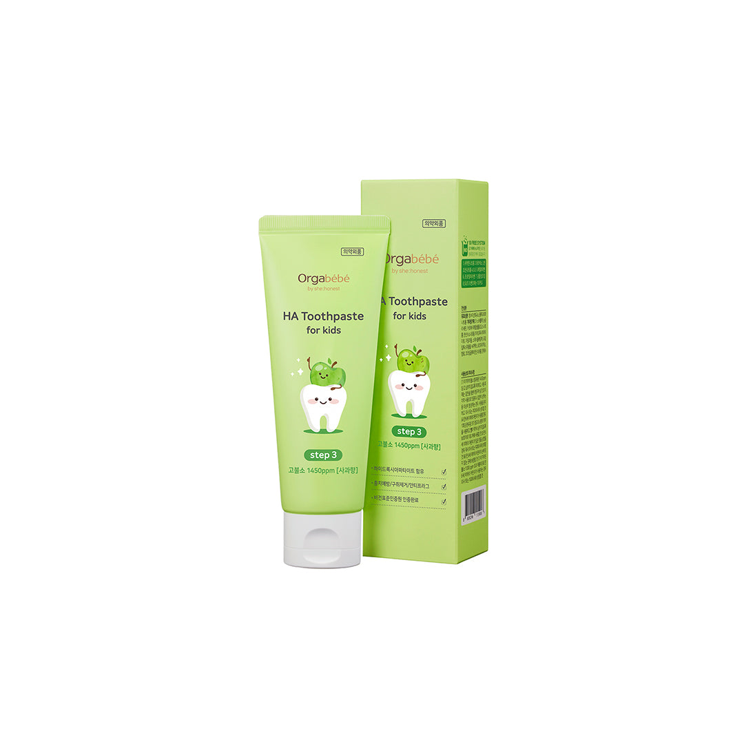 Orgabebe Ha Toothpaste Step 3 100g