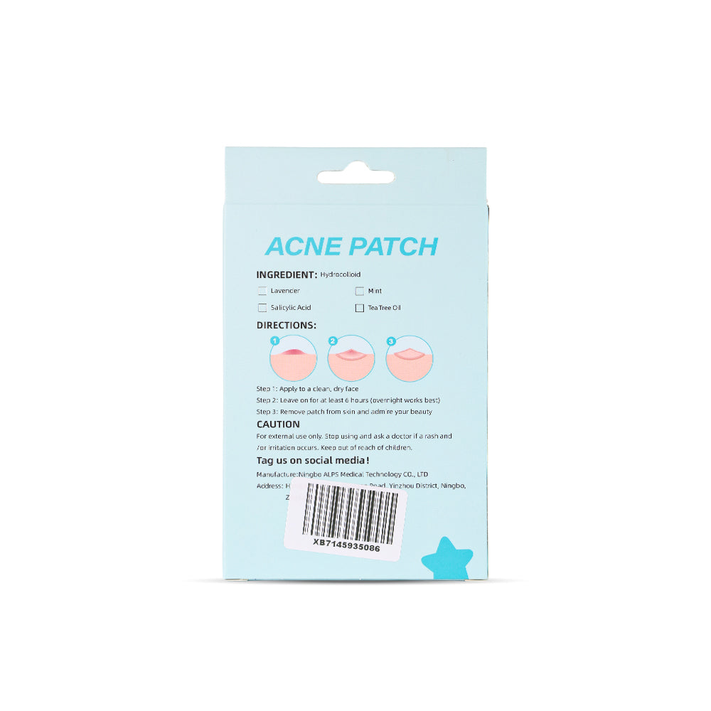 Cure Hydrocolloid Clear Patch (St)
