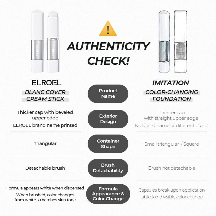 ELROEL Blanc Cover Cream Stick 13 g