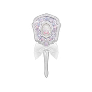 Flower Knows Shell'S Jewel Collection Hand Held Mirror Pearly White
