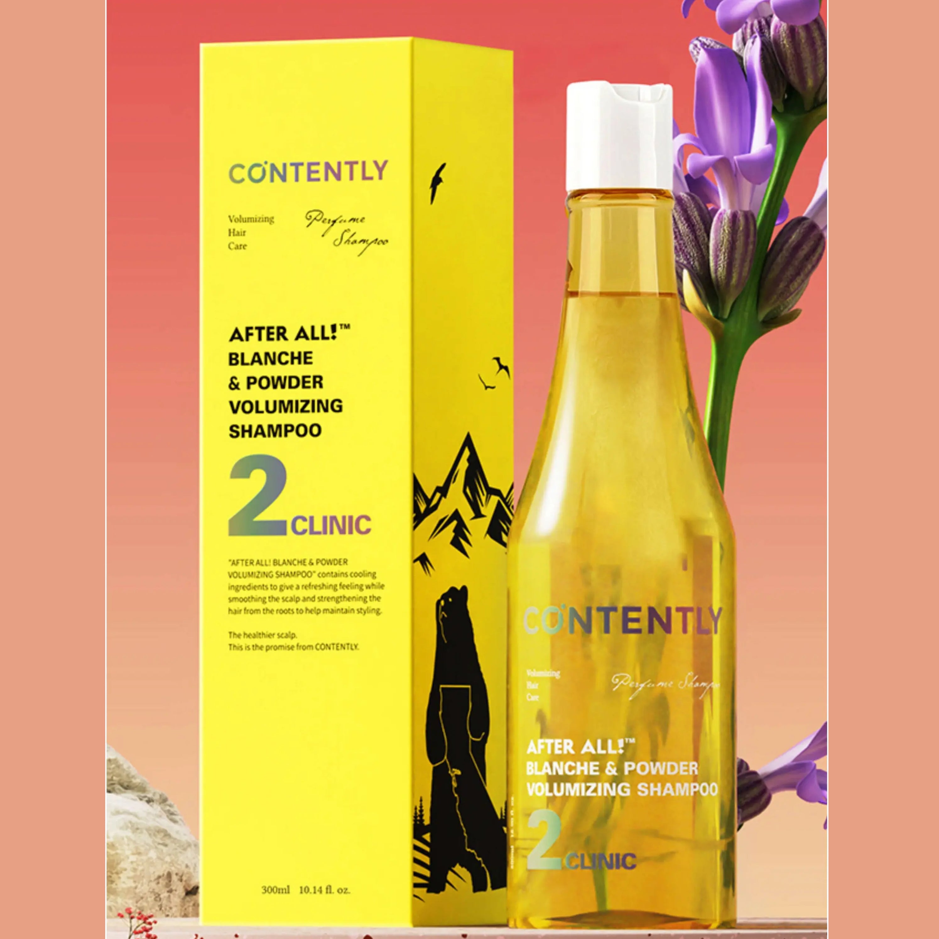 Contently After All! Blanche & Powder Volumizing Shampoo 300ml