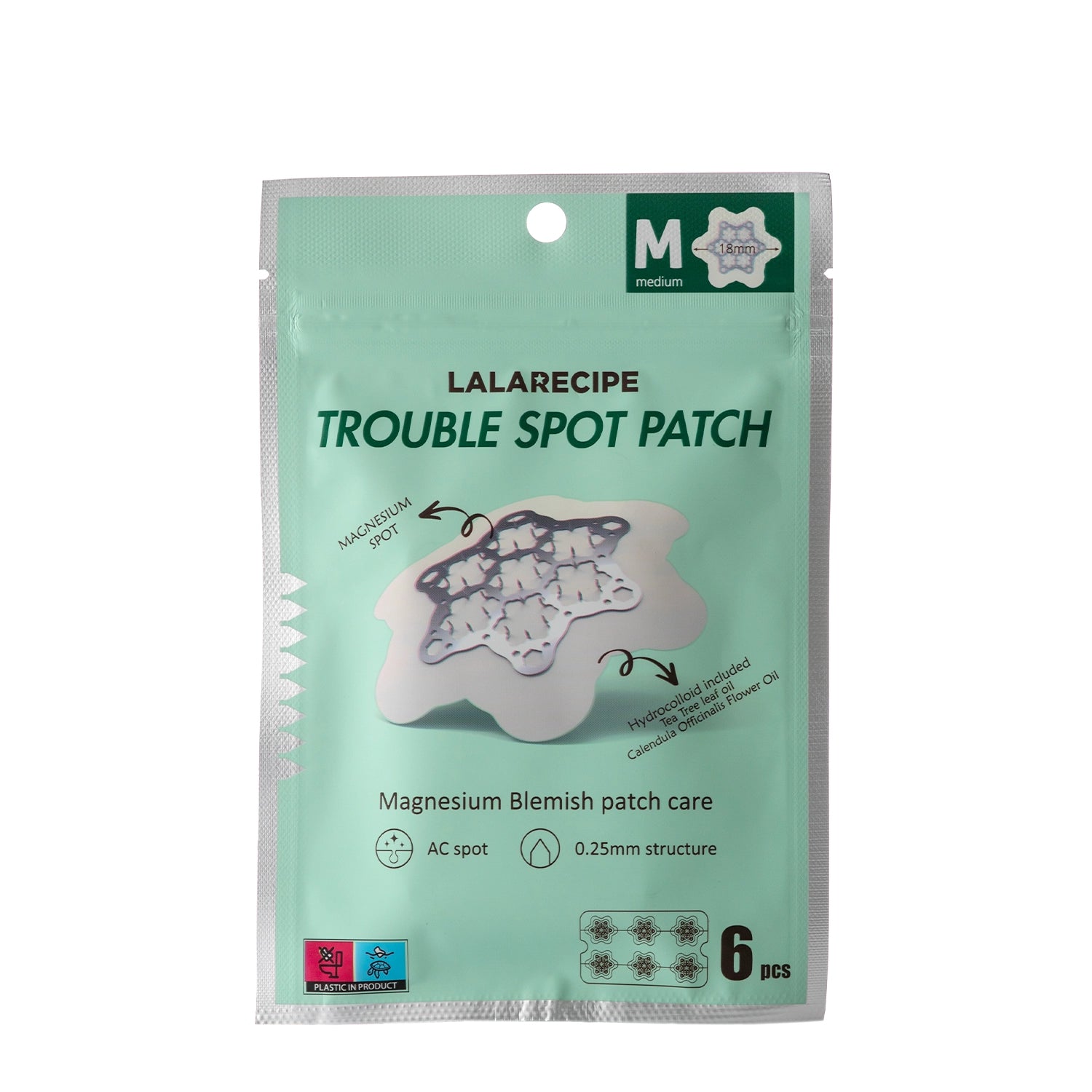 Lalarecipte Trouble Spot Patch (M) 6P