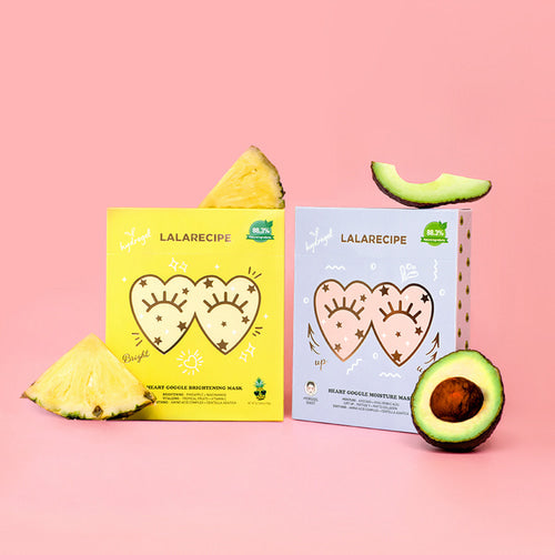Lalarecipe Heart Goggle Moisture Mask 1 ea
