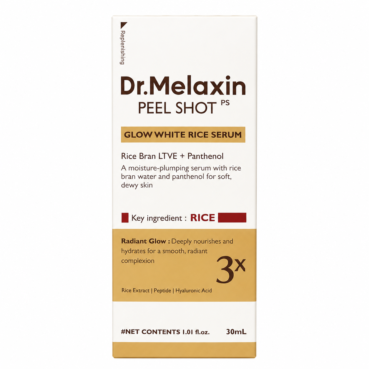 Dr.Melaxin Peel Shot Glow White Rice Serum 30ml