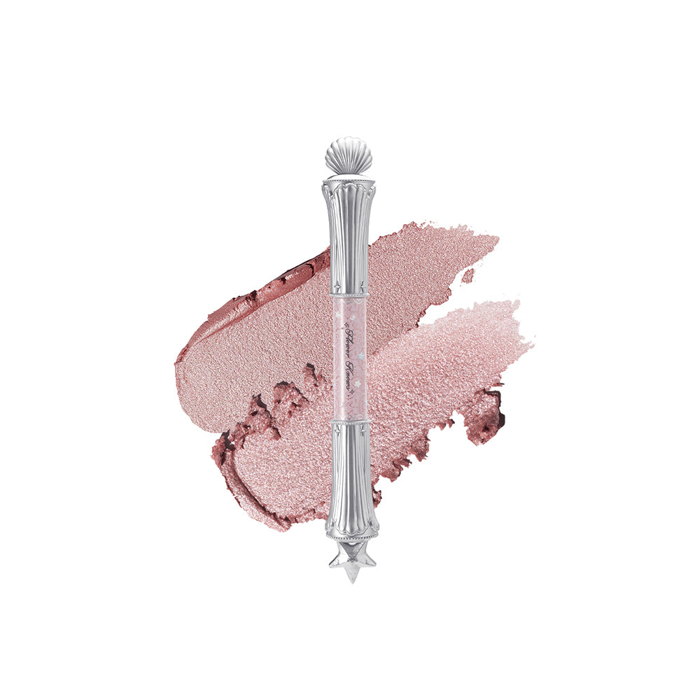Flower Knows Shell'S Jewel Collection Dual-Ended Highlighting Stick 02 Peachy Pink
