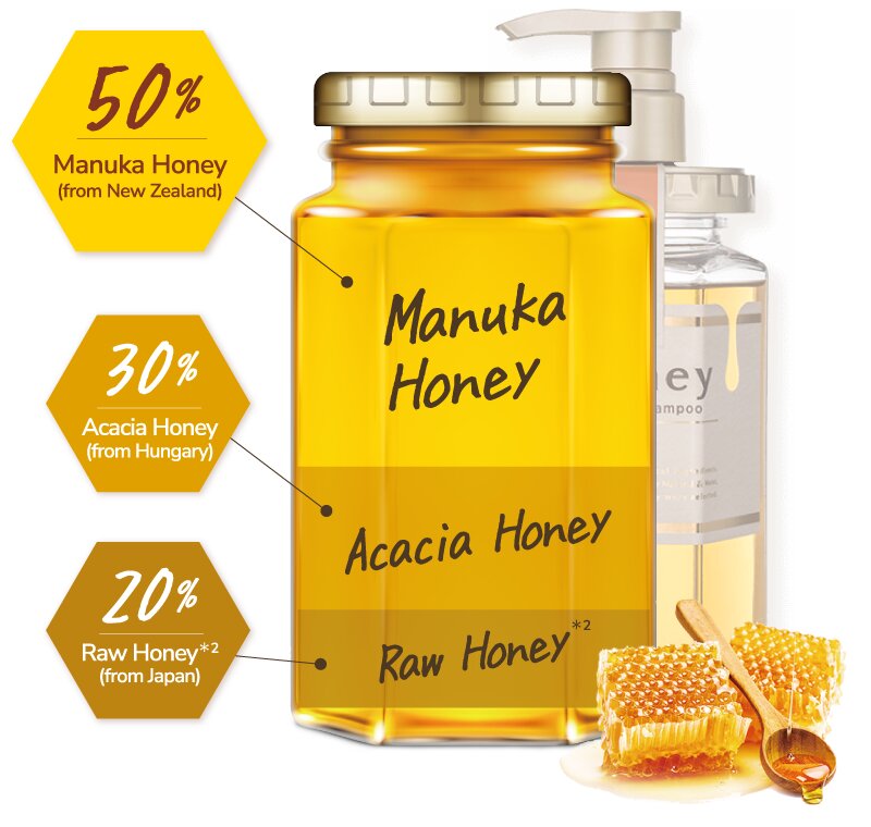 &honey Deep Moist Shampoo 1.0 - 440 ml