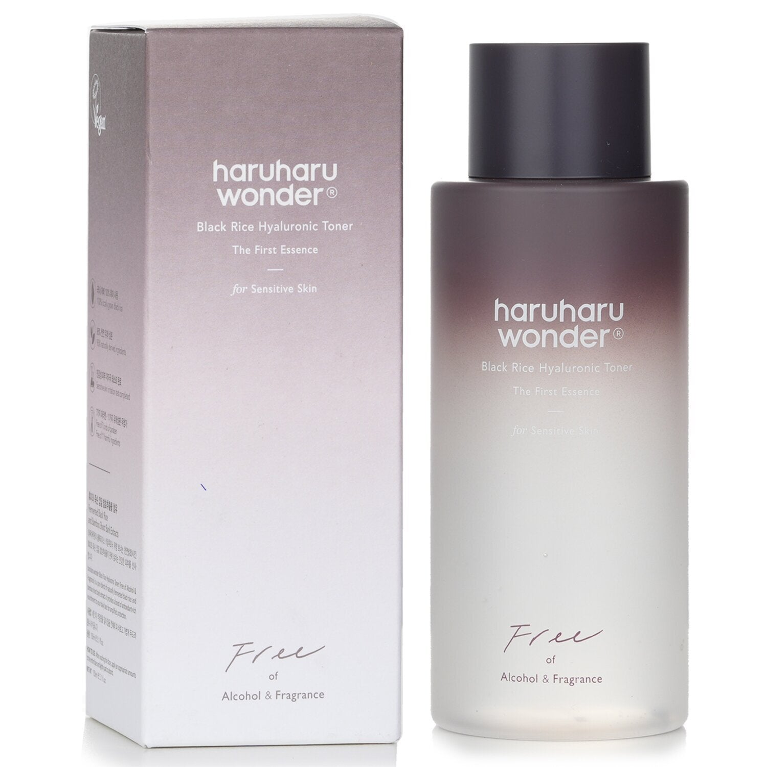 Haruharu wonder Black Rice Hyaluronic Toner Free of Alcohol Fragrance (150ml)