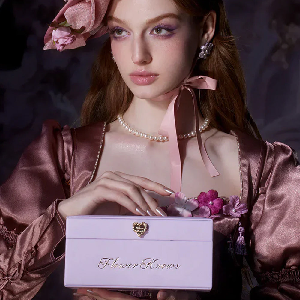 Flower Knows Violet Strawberry Rococo Series All-In Gift Set