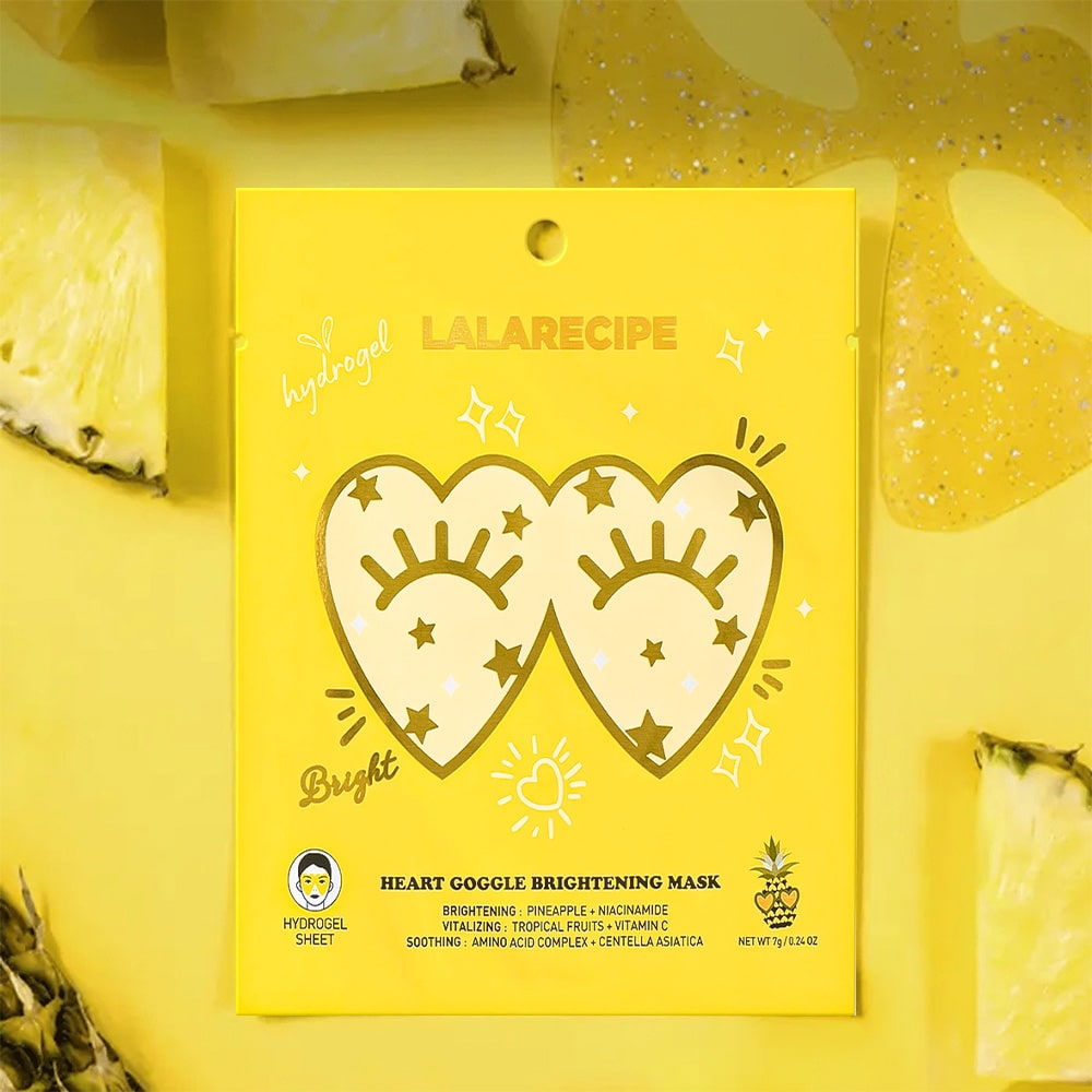 Lalarecipte Heart Goggle Brightening Mask 1 ea