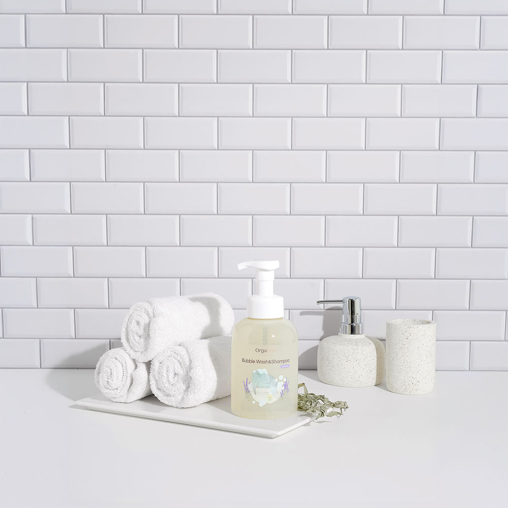 Orgabebe Bubble Wash&Shampoo(Lavender) 500ml