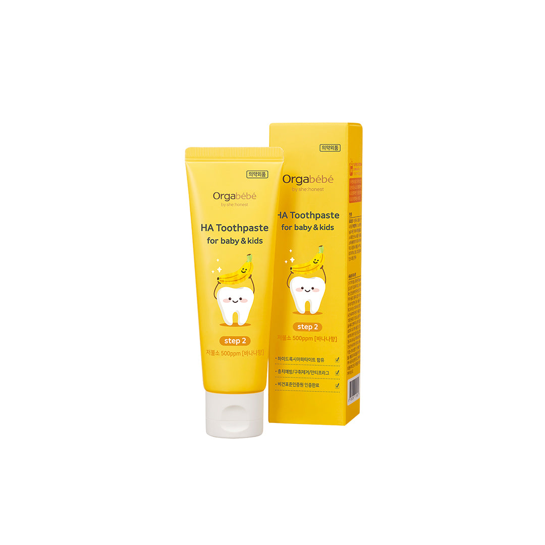 Orgabebe Ha Toothpaste Step 2 60g