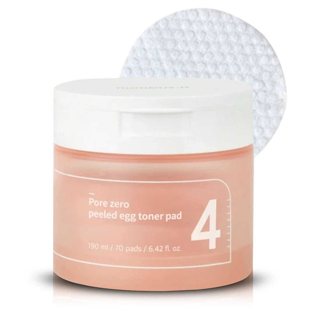 numbuzin No.4 Pore Zero Peeled Egg Toner Pad 190ml / 70 Pads