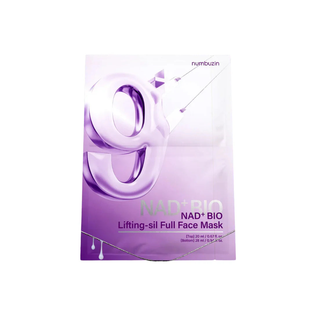 numbuzin No. 9 Nad Bio Lifting Sil Full Face Pack Sheet (4Ea+Gwp)