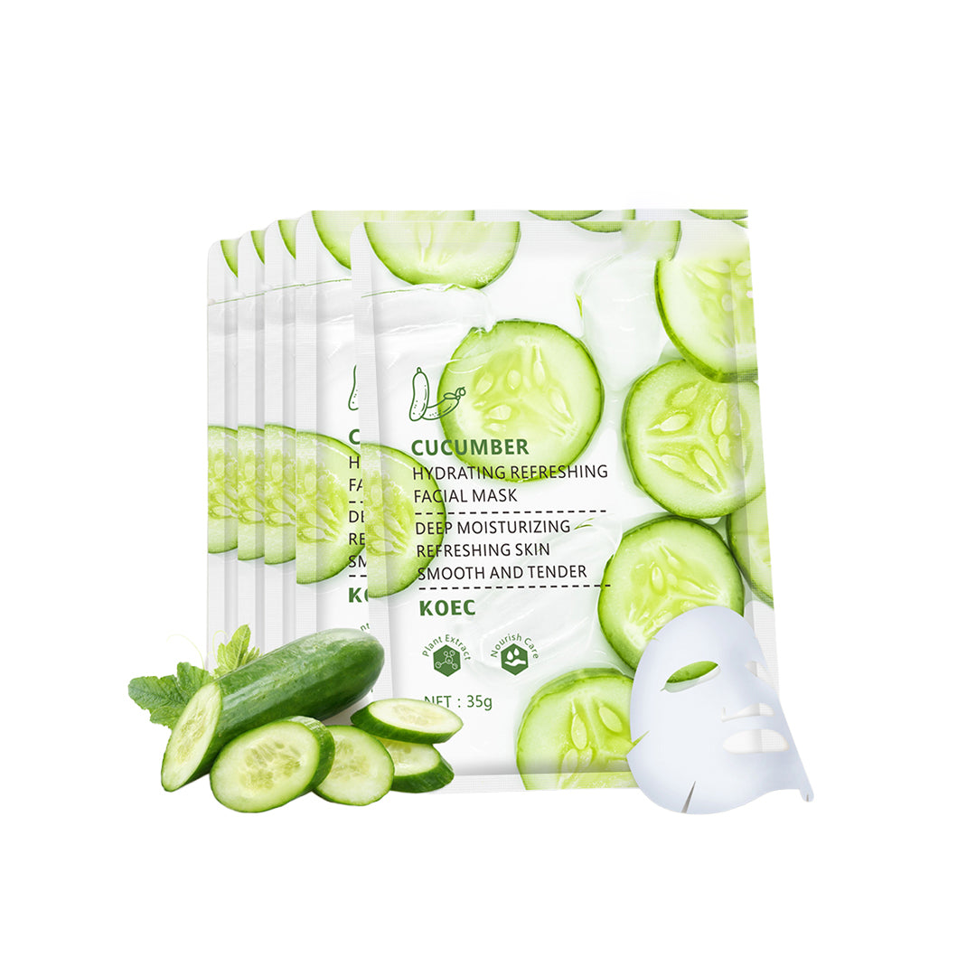 Koec Cucumber Hydrating Refreshing Facial Mask - 1 pc