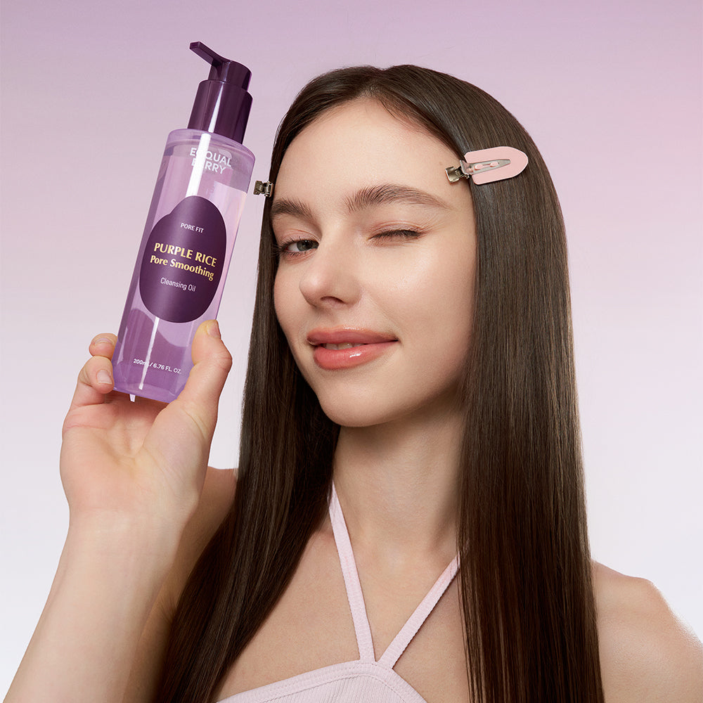 Eqqualberry  Purple Rice Pore Smoothing Cleansing Oil 200ml