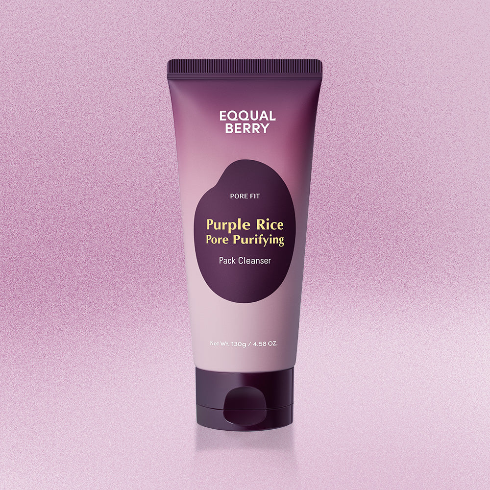 Eqqualberry  Purple Rice Pore Purifying Pack Cleanser 130g