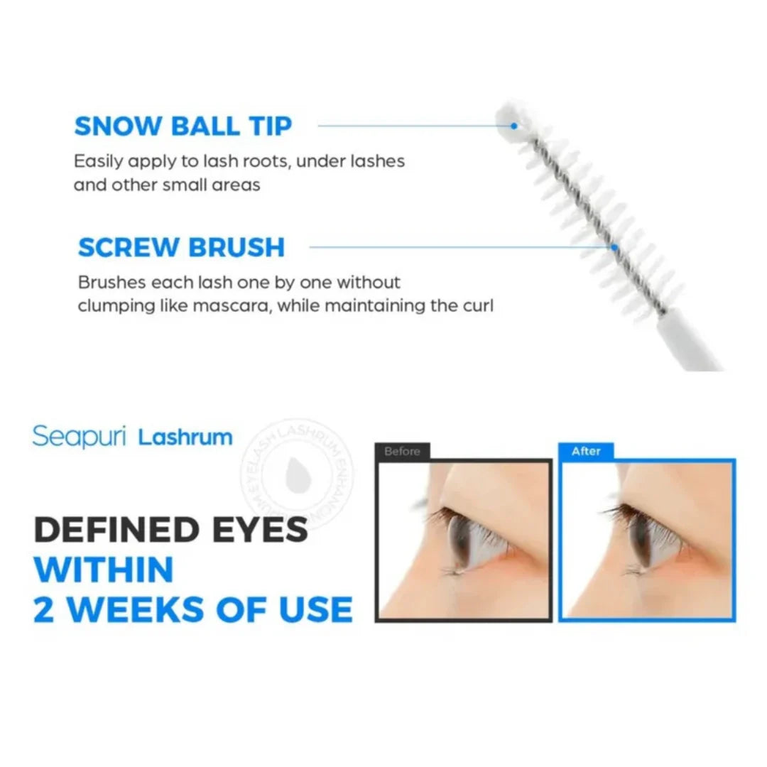 Seapuri Lashrum Eyelash Enhancing Serum - 10g