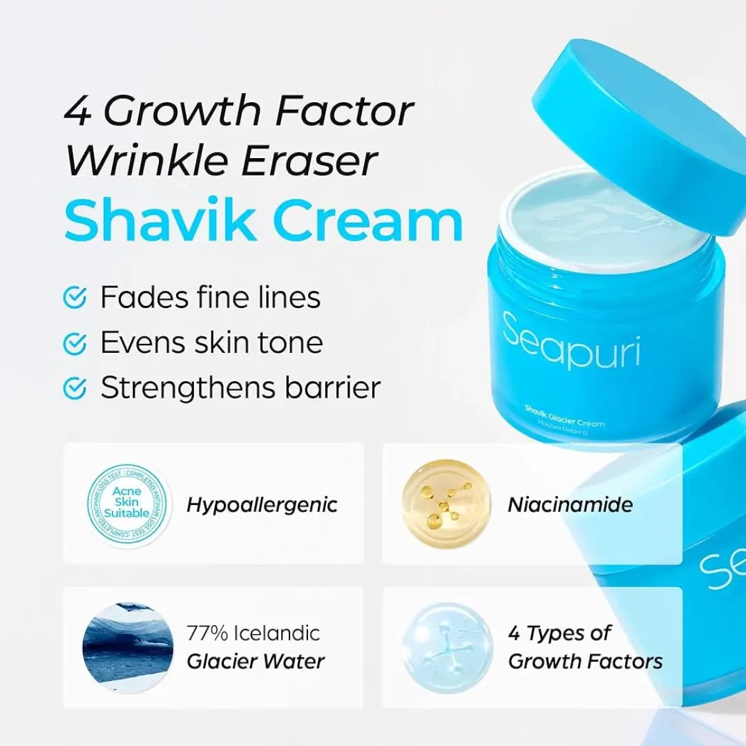Seapuri Shavik Glacier Cream - 70ml