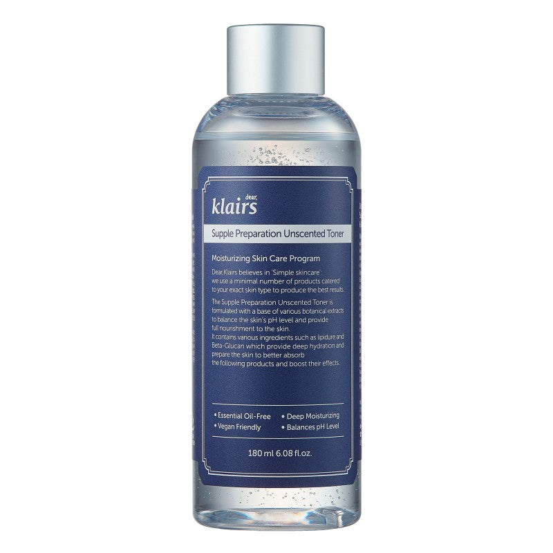 Dear Klairs Supple Preparation Unscented Toner 180ml