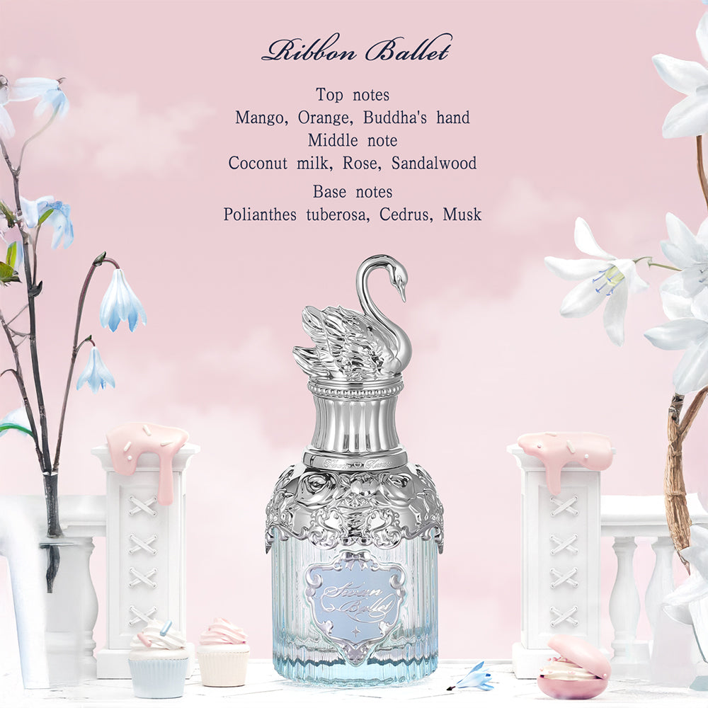 Flower Knows Swan Ballet Series Perfume Ribbon Ballet